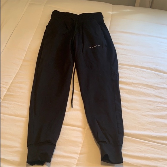 Women’s black NVGTN joggers - Picture 6 of 9